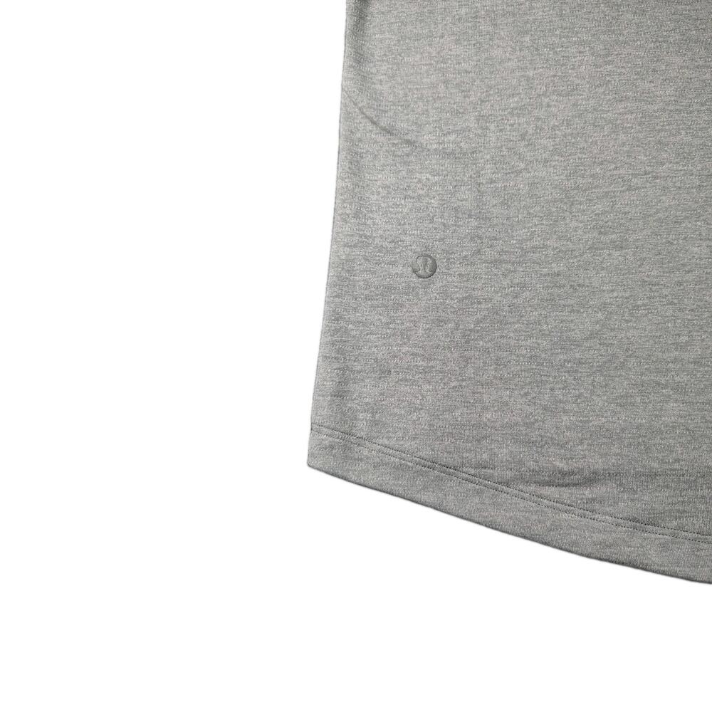 Lululemon Better Each Day Shirt Mens M Gray Short Sleeve Stretch Performance EUC - Picture 7 of 7